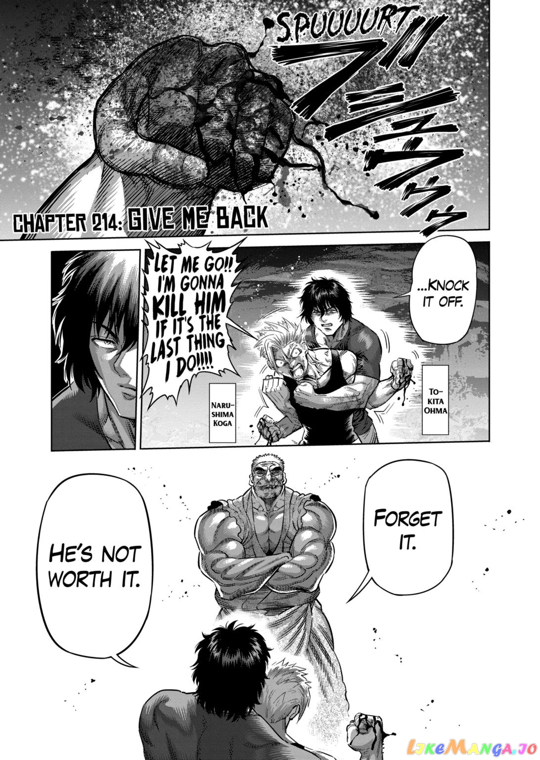 Kengan Omega Chapter 214 image 01